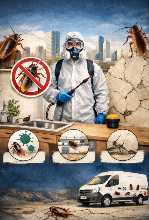 شركة مكافحة الصراصير بجدة